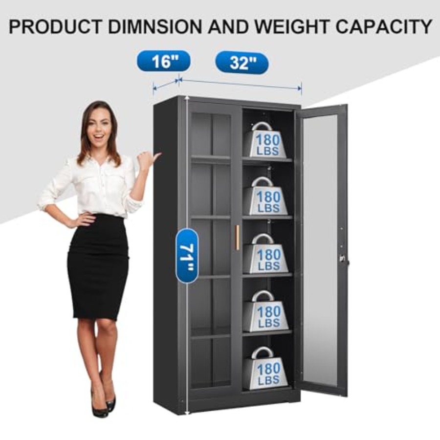 71 Metal Glass Display Cabinet - Glass Cabinet Display ulasan dan harga