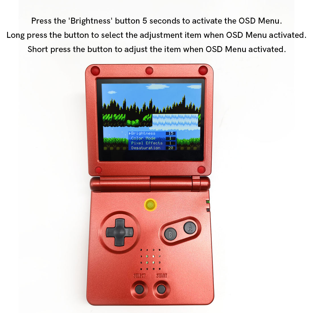 HD 3.0 inch For GBA SP V5  Lam - Lcd Screen Arcade ulasan dan harga