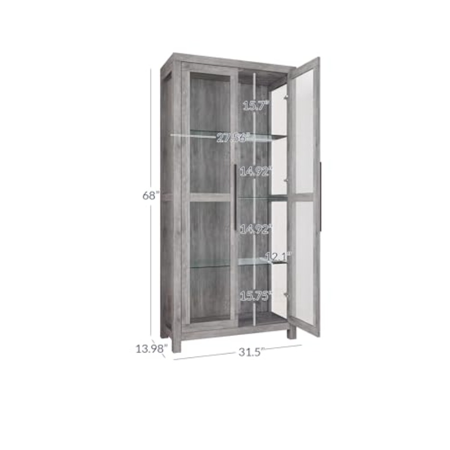 68 Avalon Glass Display Cabine - Glass Cabinet Display ulasan dan harga