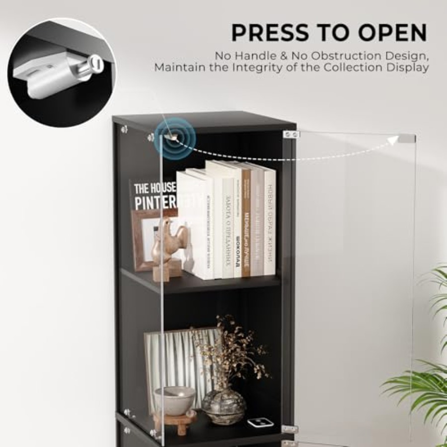 Corner display cabinet with gl - Glass Cabinet Display ulasan dan harga