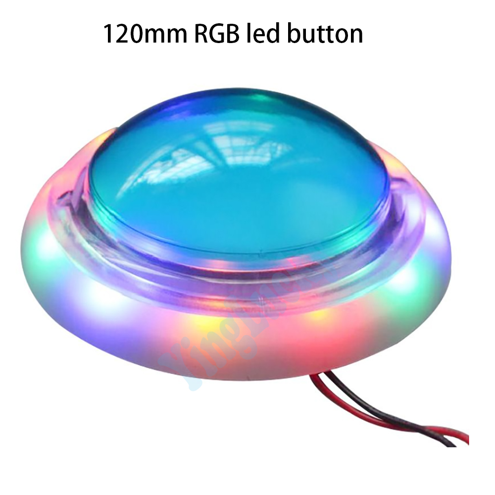 120mm RGB LED Button Arcade Bu - Skee Ball Arcade ulasan dan harga