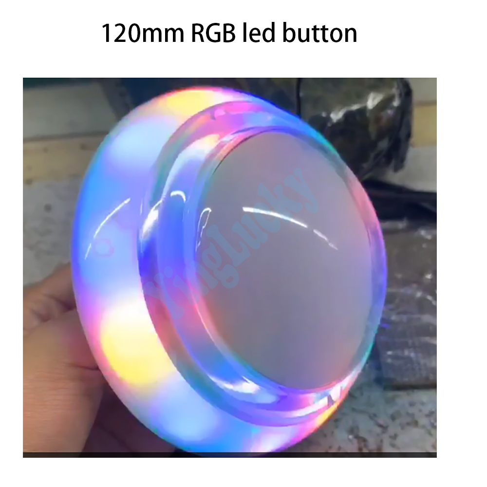 120mm RGB LED Button Arcade Bu - Skee Ball Arcade ulasan dan harga