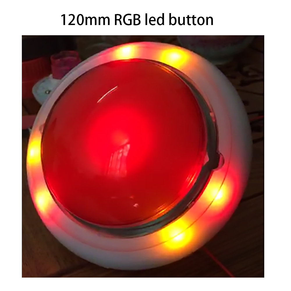 120mm RGB LED Button Arcade Bu - Skee Ball Arcade ulasan dan harga