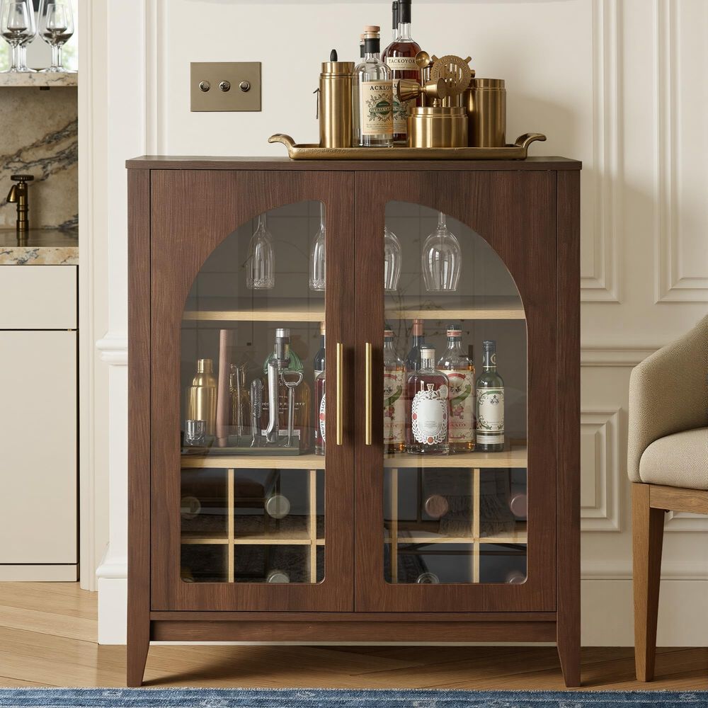 Tall Storage Cabinet Fluted Pa - Glass Cabinet Display ulasan dan harga