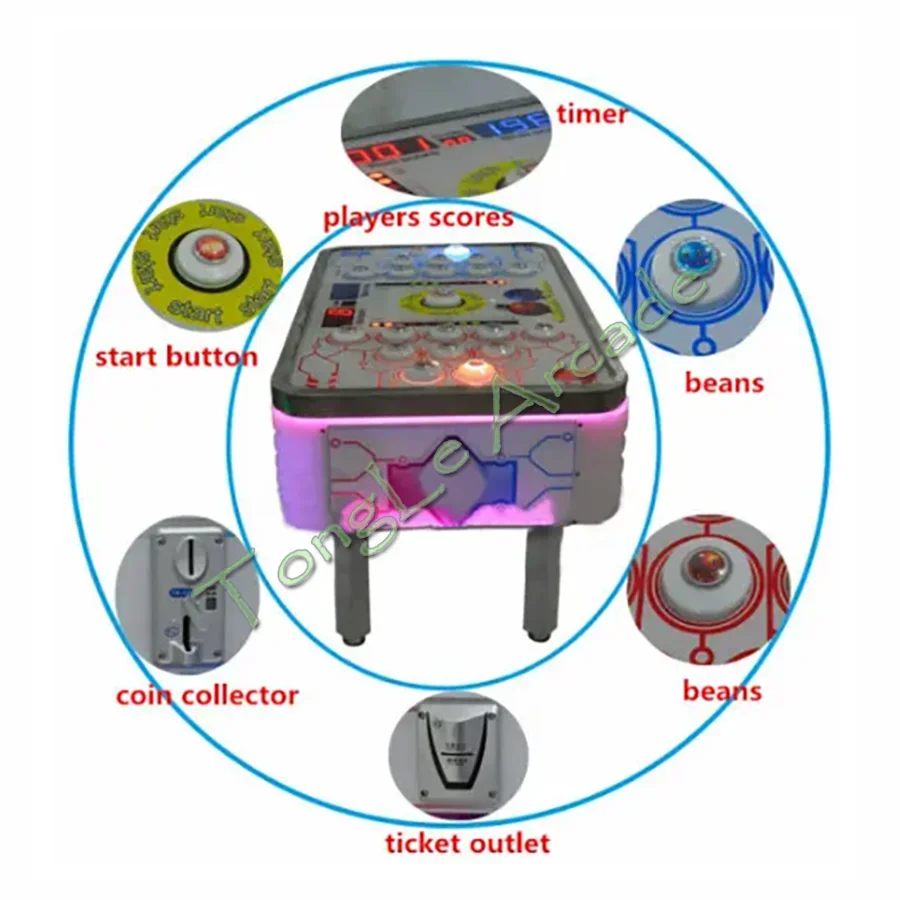 Naughty Beans DIY kit, Coin op - Skee Ball Arcade ulasan dan harga