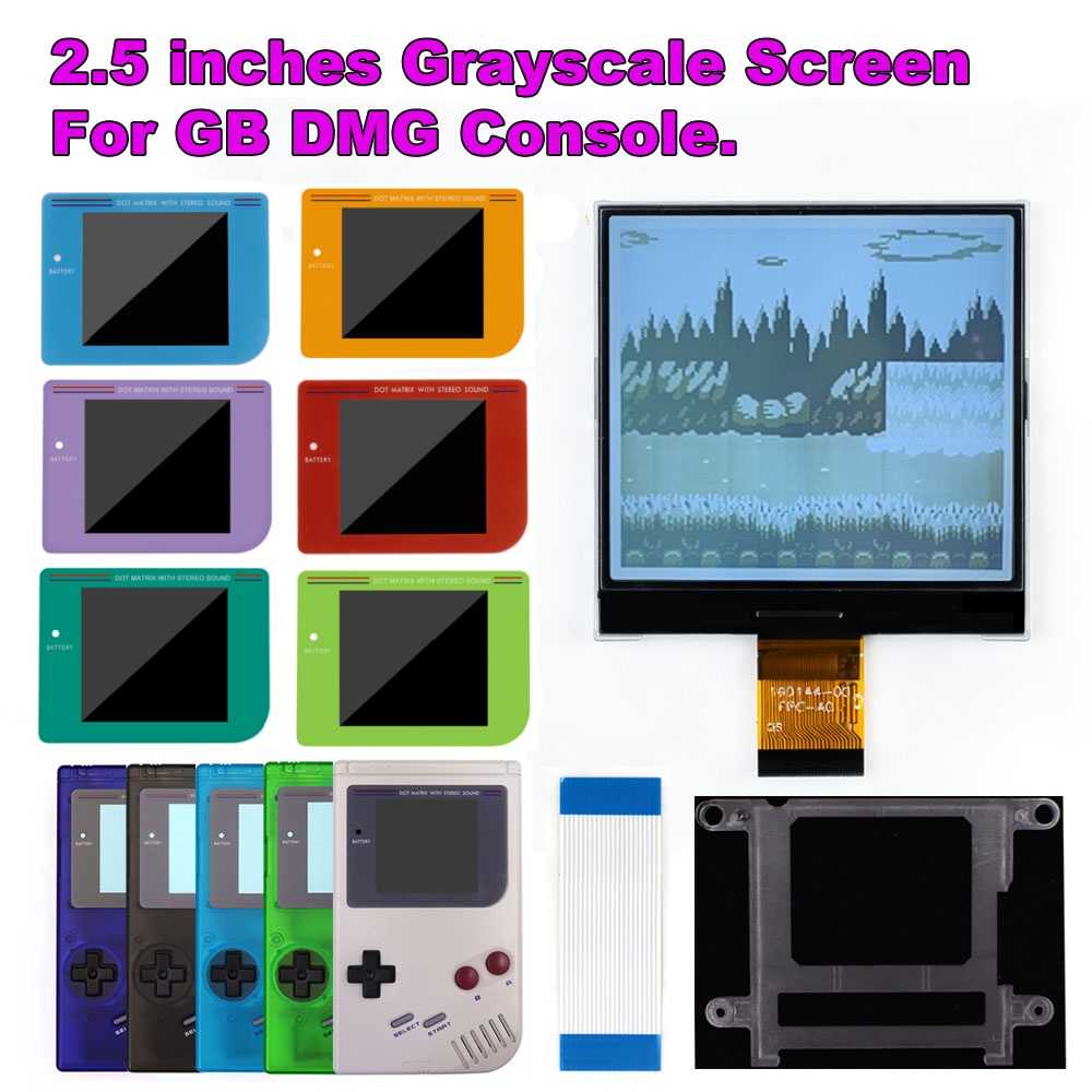 HISPEEDIDO 2.5 Inches Grayscal - Lcd Screen Arcade ulasan dan harga