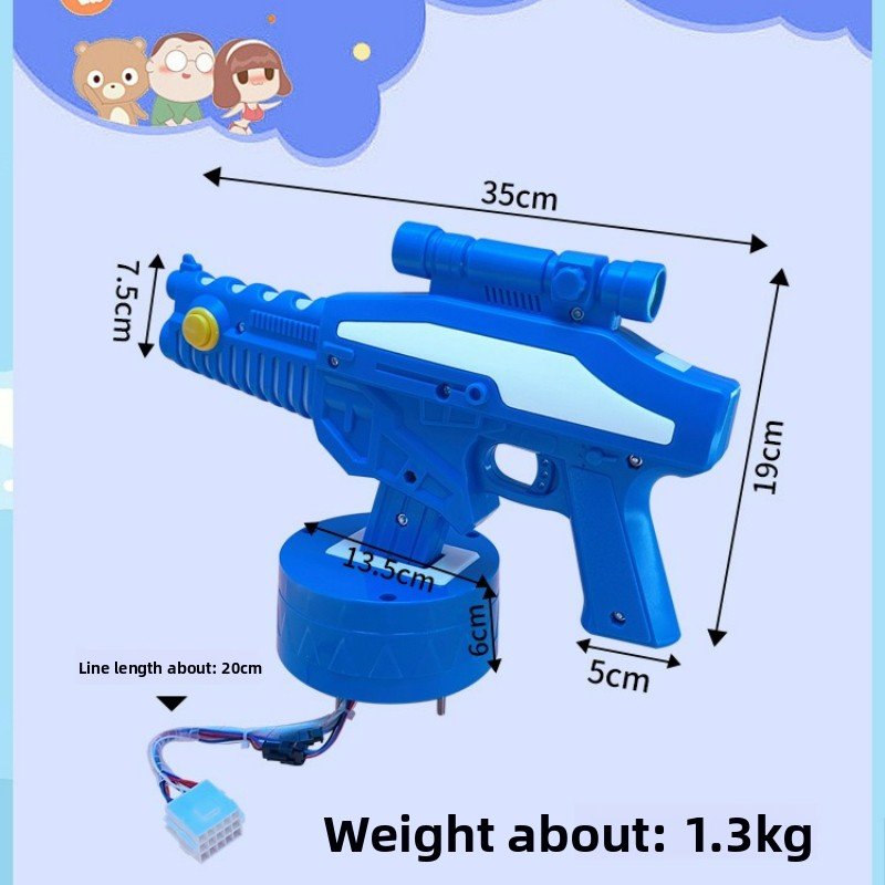 Kids Shooting Arcade Game Coin - Coin Operated Kiddie Ride ulasan dan harga