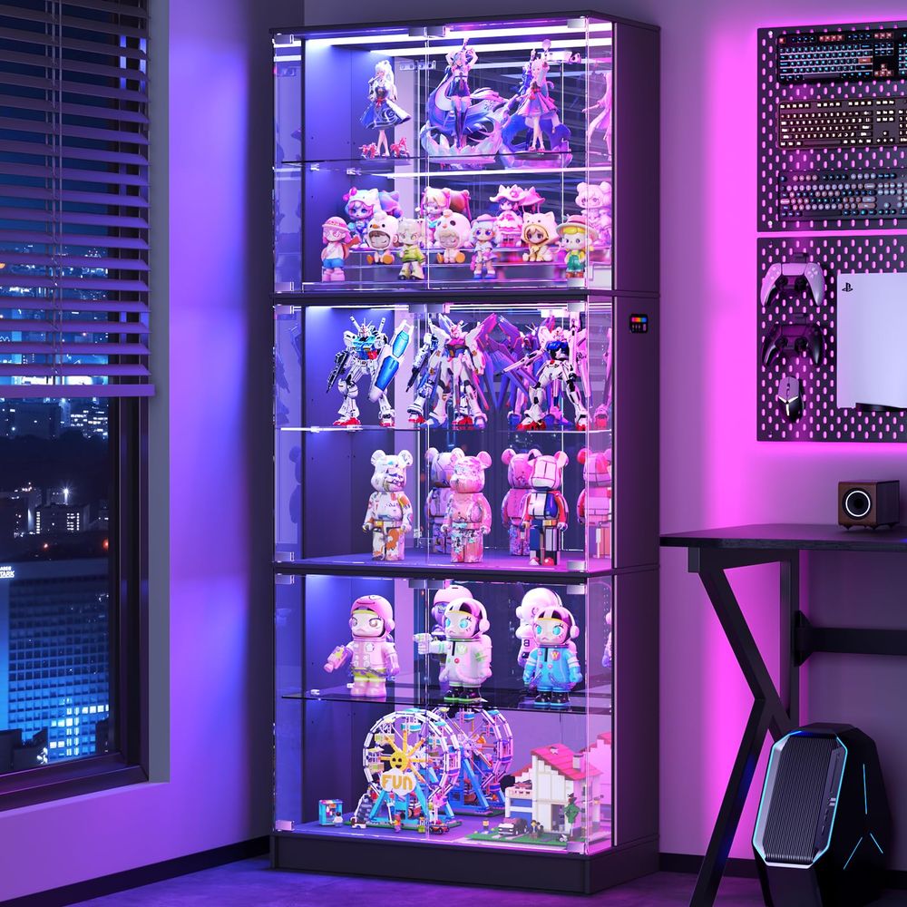 Display Cabinet with Glass Doo - Glass Cabinet Display ulasan dan harga