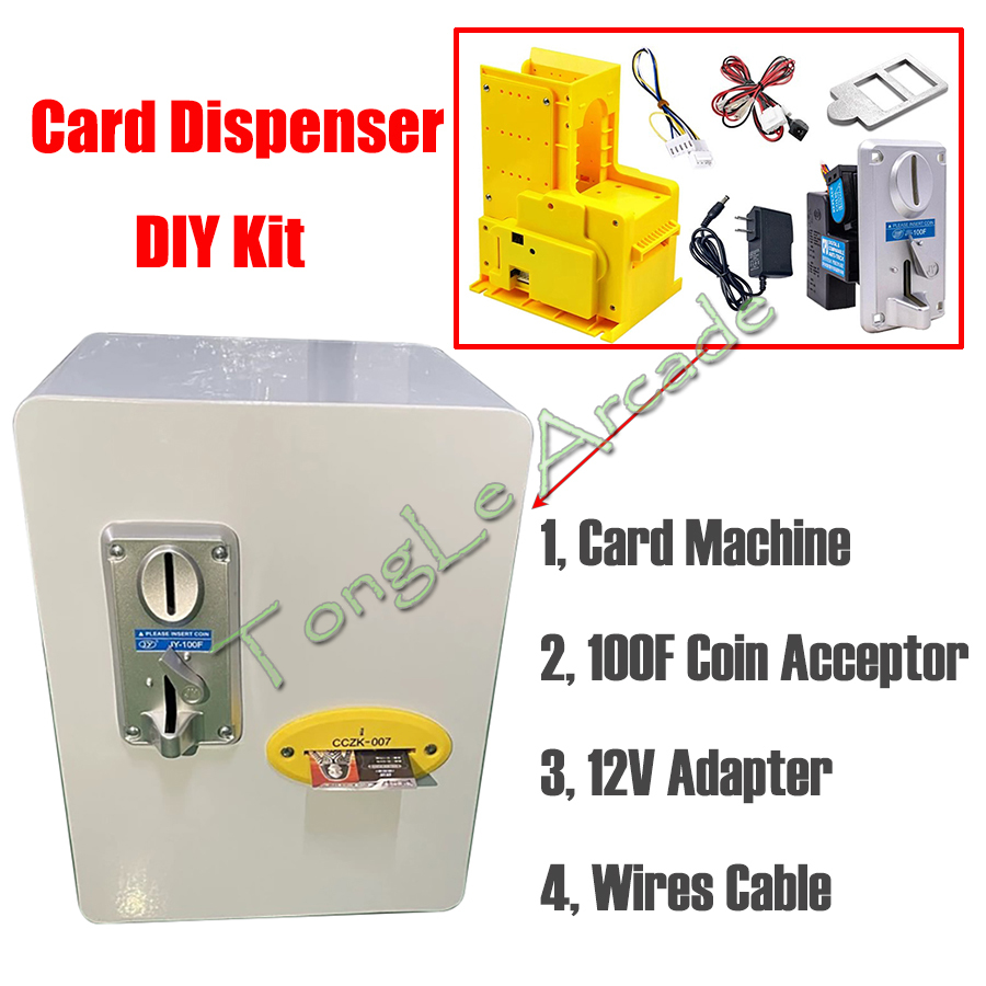 Arcade Card Dispenser DIY Kit  - Ticket Redemption Machine ulasan dan harga
