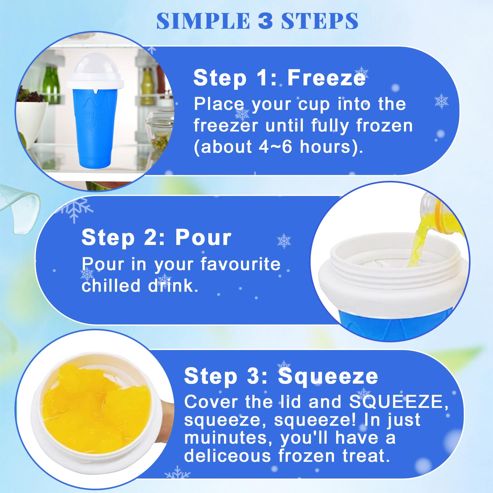 Slushie Cup DIY Magic Slushy M - Slushie Machine Vending ulasan dan harga