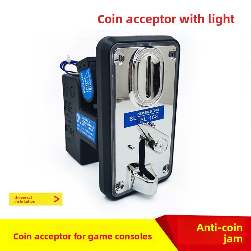 BL188 Coin Acceptor with Light - Coin Operated Kiddie Ride ulasan dan harga