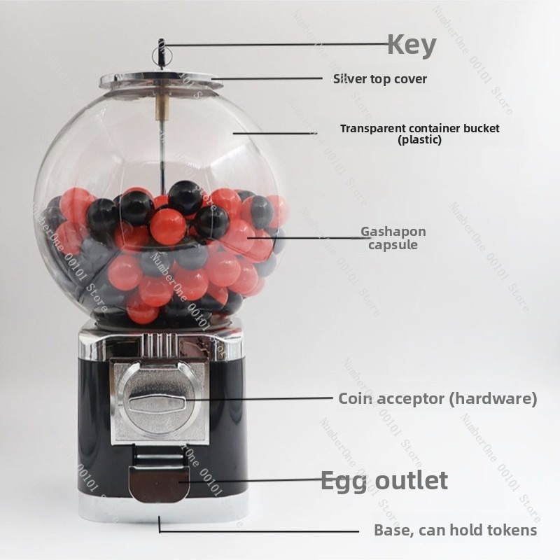 25 Inch Gacha Capsule Toy Mach - Prize Capsule Toy Machine ulasan dan harga